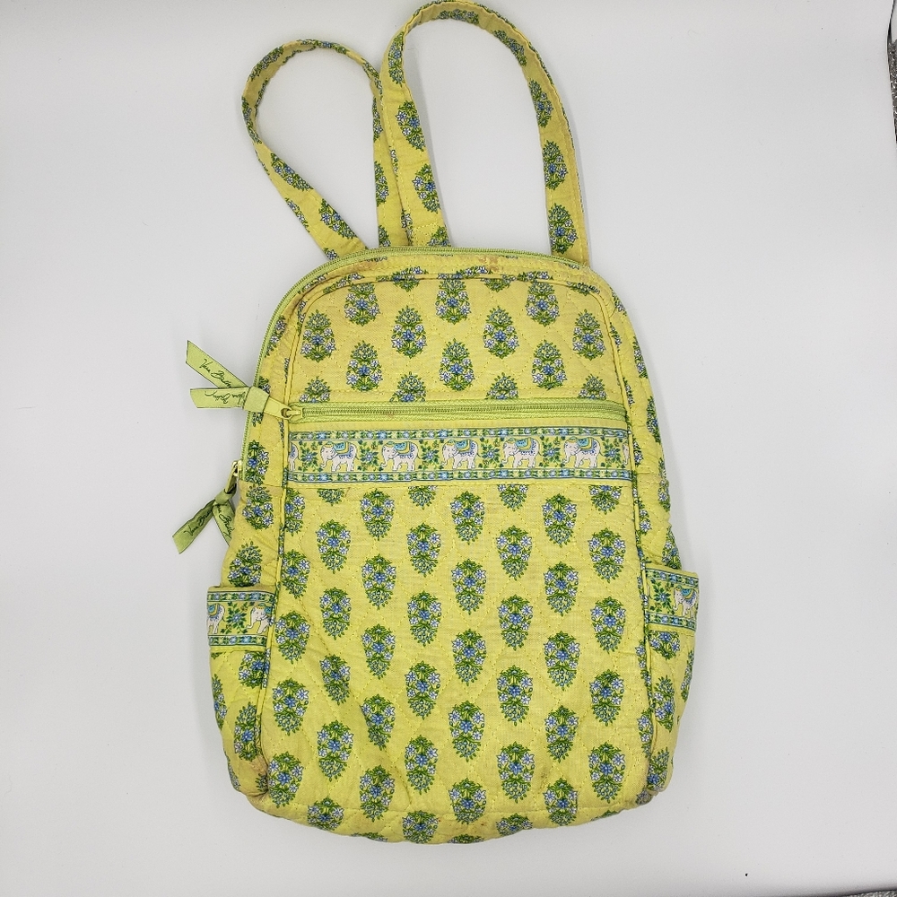 Vera Bradley Elephant Back Pack EUC